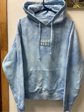 Taylor Swift 1989 (Taylor's Version) Blue Tie Dye Hoodie